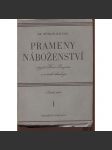 Prameny náboženství v pojetí Henri Bergsona a ve světle ethnologie - náhled