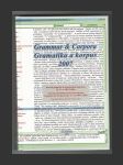 Grammar & Corpora / Gramatika a korpus 2007 - náhled