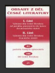 Obsahy z děl české literatury - náhled