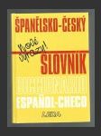 Španělsko-český slovník - náhled