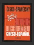 Česko-španělský slovník - náhled