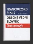 Francouzsko-český obecně vědní slovník (kontextový) - náhled