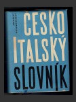 Česko-italský slovník - náhled