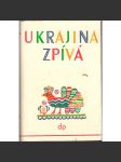 Ukrajina zpívá (edice: Slunovrat, sv. 36) [poezie] - náhled