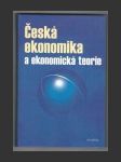 Česká ekonomika a ekonomická teorie + CD-ROM - náhled