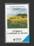 O lásce a radosti ze života - náhled