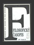 Filosofický časopis 5.,ročník 45 - 1997 - náhled