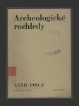 Archeologické rozhledy - ročník XXXII - 1980/2 - náhled