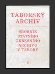 Táborský archiv: Sborník státního okresního archivu v Táboře 9/1999 - náhled