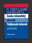 Česko-islandský slovník - náhled