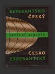 Esperantsko-český, česko-esperantský kapesní slovník - náhled