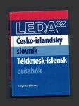 Česko-islandský slovník - náhled