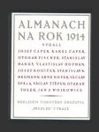 Almanach na rok 1914 - náhled