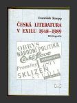 Česká literatura v exilu 1948-1989 - náhled