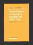 Literární kultura a českojazyčný periodický tisk (1830-1850) - náhled