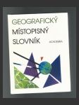 Geografický místopisný slovník - náhled