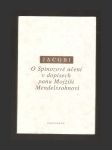 O Spinozově učení v dopisech panu Mojžíši Mendelssohnovi - náhled