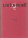 Lidé a země / 1963 - Zeměpisný a cestopisný měsíčník - náhled