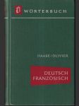 Wőrterbuch Deutsch Franzősisch - náhled
