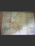 Mapa Evropy 1 : 4, 500. 000 - náhled