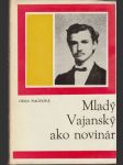 Mladý Vajanský ako novinár - náhled