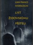 List židovskému příteli - náhled