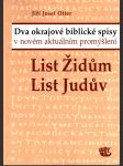 Dva okrajové biblické spisy v novém aktuálním promýšlení - náhled