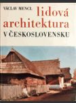 Lidová architektura v Československu - náhled