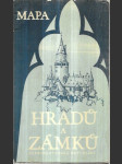 Mapa hradů a zámků Československé republiky - Měřítko 1:750000 - Kuželové zobrazení - náhled