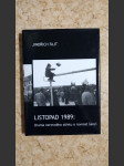 Listopad 1989: drama nerovného střetu o rovnost šancí - náhled