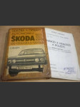 Údržba a opravy automobilů škoda 105S. 105L. +05GL. 120. 120L. 120LS. 120GLS. + Návod k montáži a použití tažného zařízení  k Škoda-Universal - náhled