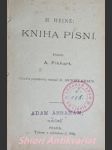 Kniha písní - heine heinrich - náhled