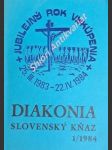 Diakonia - slovenský kňaz 1 / 1984 - náhled