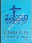 Diakonia - slovenský kňaz 4 / 1984 - náhled