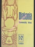Diakonia - slovenský kňaz 1-2 / 1980 - náhled