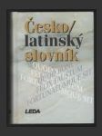 Česko-latinský slovník - náhled