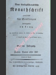 Neue theologisch-praktische Monathschrift zunächst für Seelforger - Sechster Jahrgang . Zweyten Bandes erstes Heft - náhled