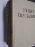 Učebnice kriminalistiky I/1+I/2 - náhled