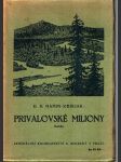 Privalovské miliony - román - náhled