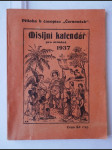 Misijní kalendář pro mládež 1937, XIII.ročník - náhled