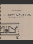 Ľudový nábytok a bývanie v Liptove - náhled