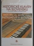 Historické klavíry na Slovensku, Historical Keyboard instruments in Slovakia - náhled