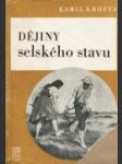 Dějiny selského stavu - náhled