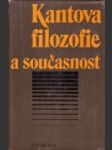 Kantova filozofie a současnost - náhled