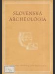Slovenská archeologia, Ročník IV.- 1 - náhled