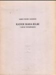 Rainer Maria Rilke v mých vzpomínkách - náhled