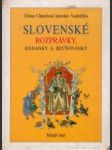 Slovenské rozprávky, hádanky a rečňovanky - náhled