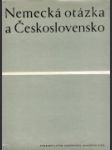 Nemecká otázka a Československo - náhled
