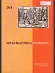 Folia historica bohemica 29/1 - náhled