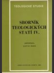 Sborník teologických statí IV. - náhled